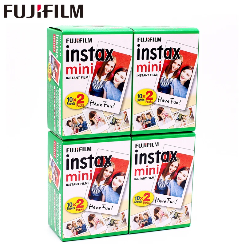 Оригинальная фотопленка Fuji Fujifilm Instax Mini 8 80 листов фотобумага с белыми краями для 7s