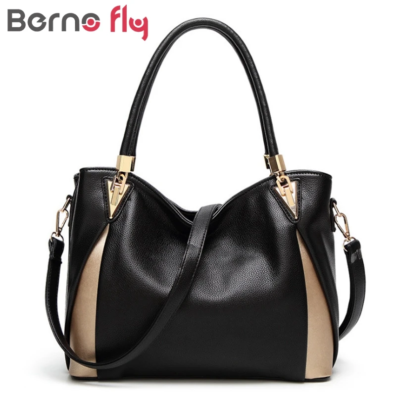 Berno муха сумки для Для женщин 2018 Роскошные Сумки дизайнер на ремне Повседневное
