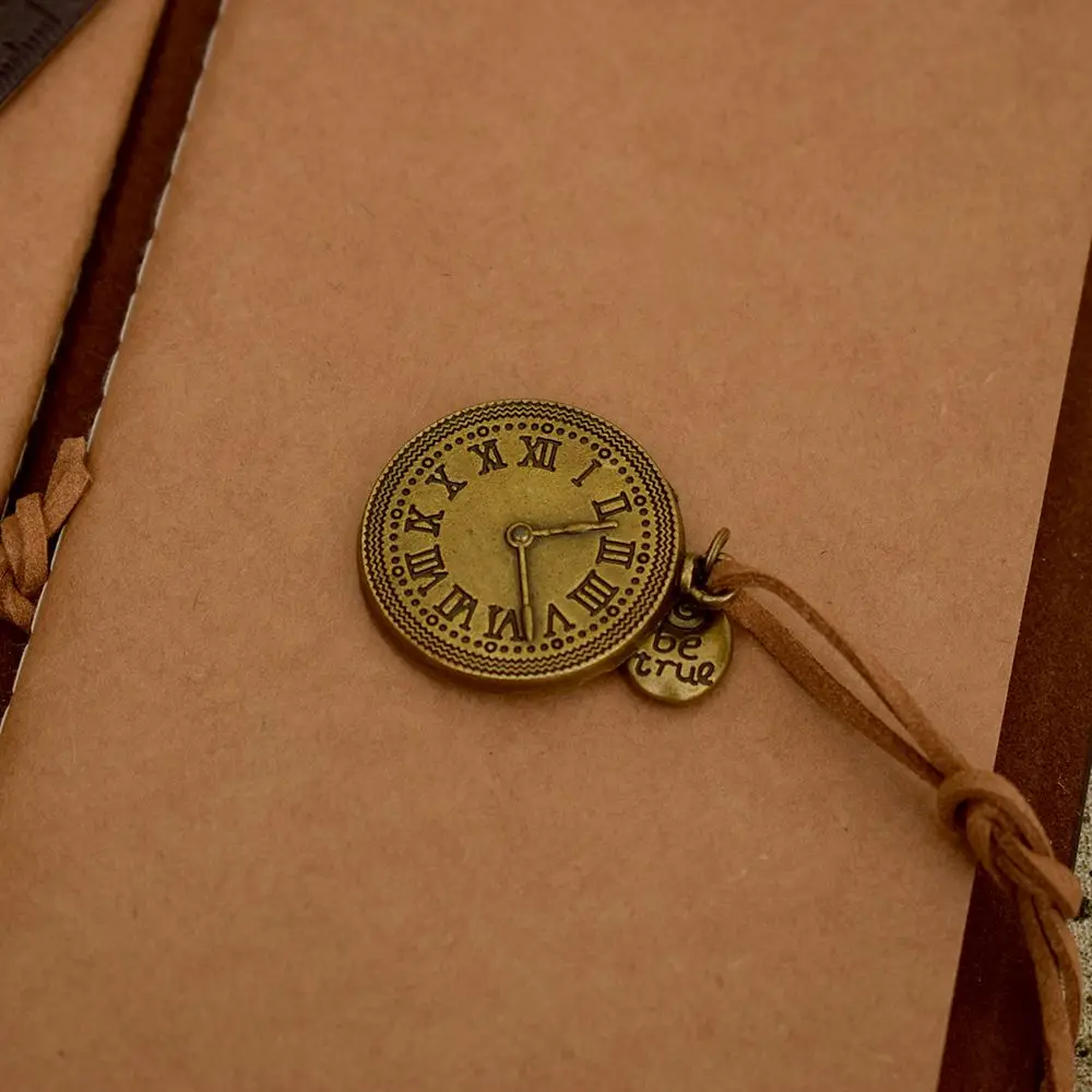 

Limit Shows Hot Retro Classic Vintage Leather Bound Blank Pages String Journal Diary line Notebook Sketchbook Gift Fighting Girl