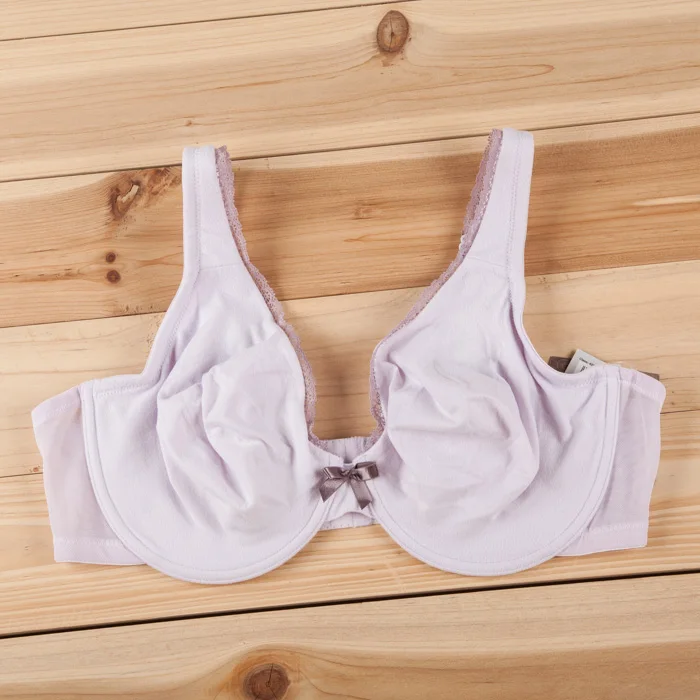 40 42 44 46 48 DD DDD BAICLOTHING Для женщин Бесшовные полный охват косточках Кружева Sheer мягкий