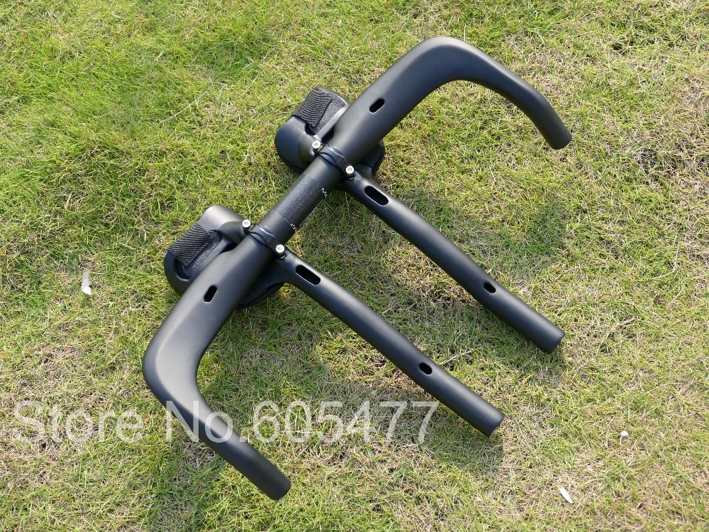 УГЛЕРОДНЫЙ руль Глянцевая/матовый триатлона время пробный ТТ для руля