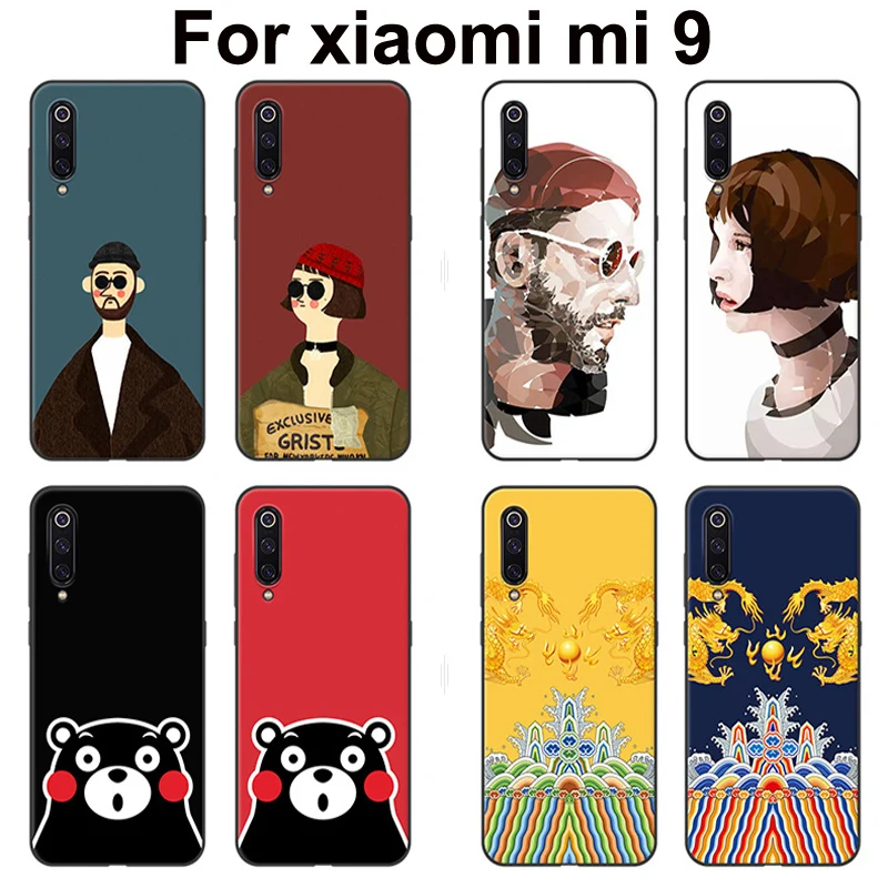 Чехол для Mi 9 чехол xiaomi mi накладка на заднюю панель Mi9 мягкий силиконовый с
