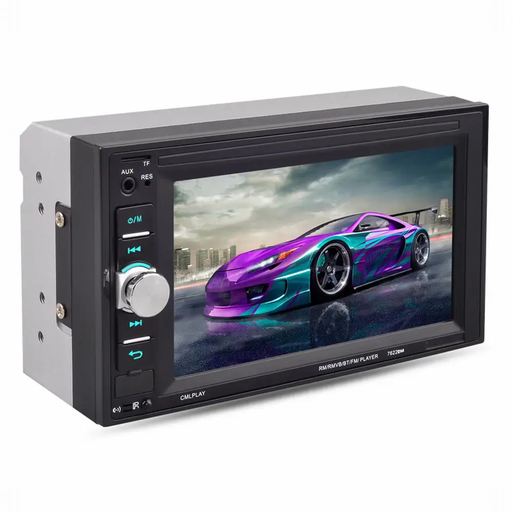 9-языковый сенсорный экран с задней камерой 2 din автомагнитола mirrori link 6 дюймовый
