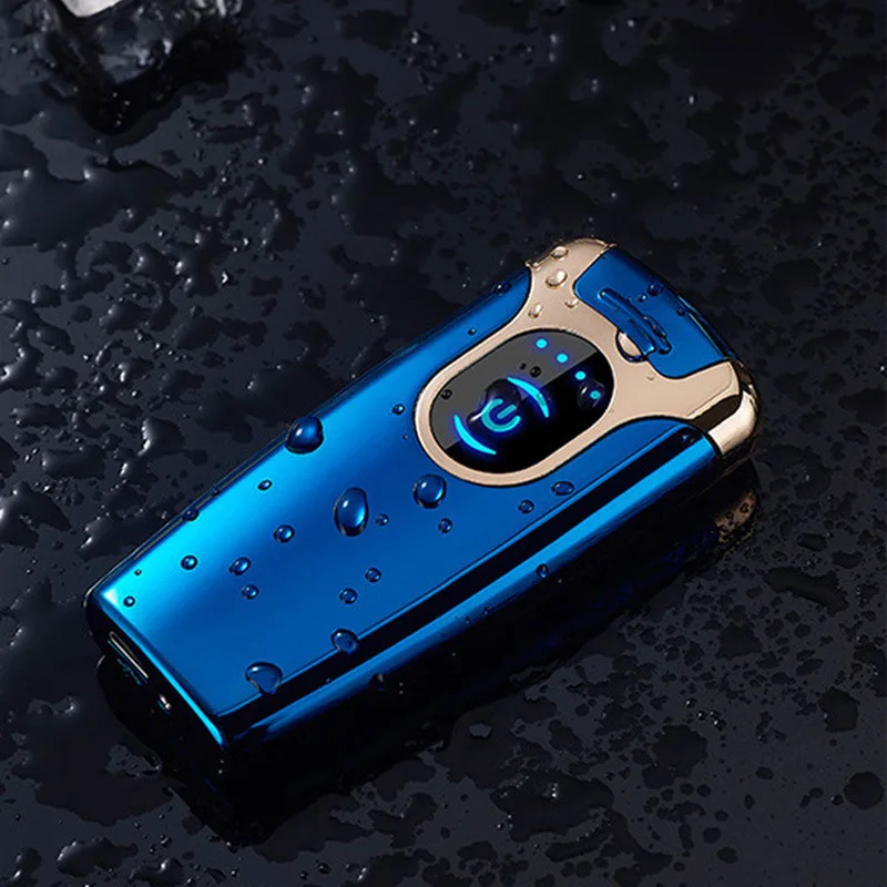 LED Touch Pulse Lighter USB Electric Double Arc Electronic Cigarette Plasma Chargeable Windproof Gift Lighters Wholesale | Дом и сад