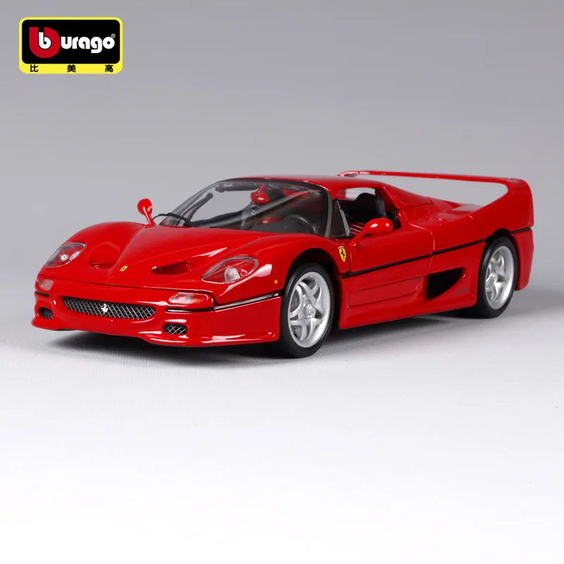 

Модель спортивного автомобиля 1:18 из металла для Ferraried F50 классическая версия с управлением рулевым колесом переднее рулевое колесо
