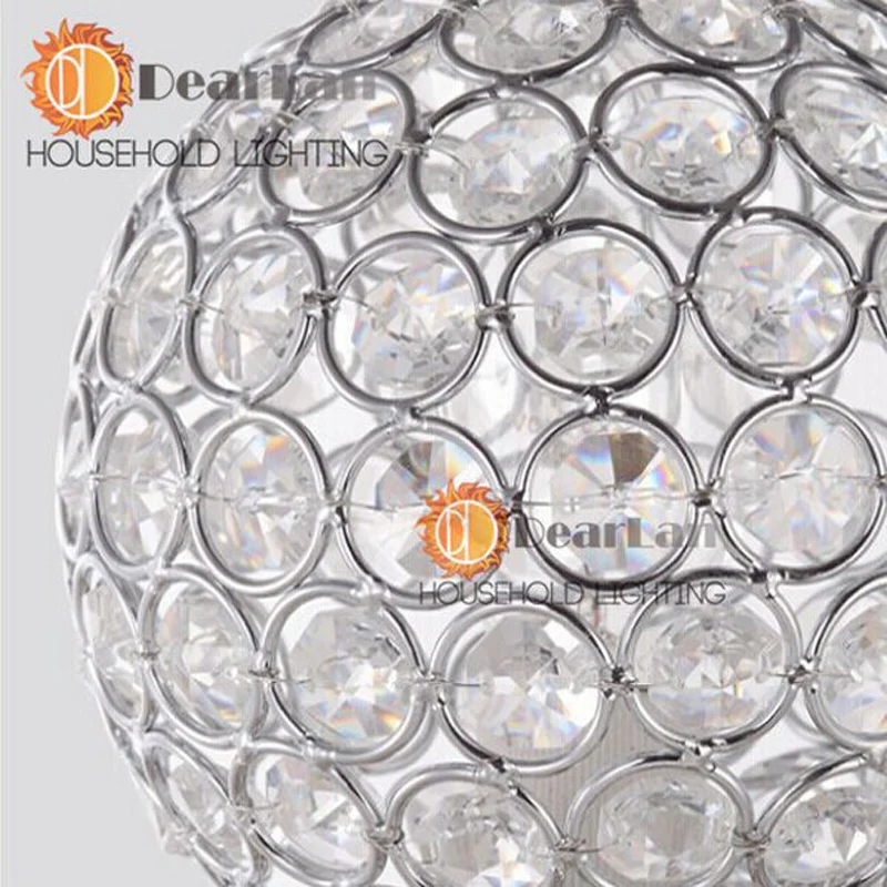 Настенный светильник E27 светодиодный серебристый/золотой|crystal wall light|led lightwall light e27
