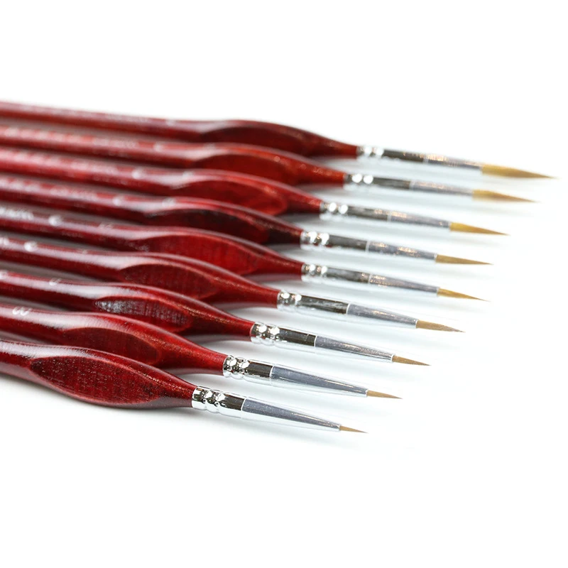 1 шт Кисть для рисования миниатюрная деталь Fineliner Nail Art кисти для рисования волк половина краски кисти для акриловых красок принадлежности