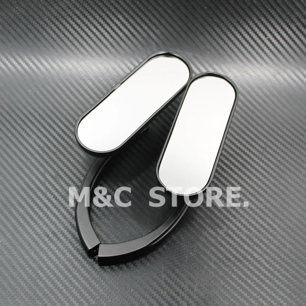 Зеркало заднего вида мотоциклетное черное левое и правое для Harley Sportster Touring Dyna |