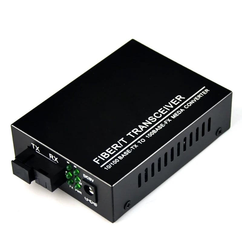 Медиа конвертер 2FX/4TX с поддержкой быстрой сети Ethernet 100 Мбит/с|Оптоволоконное