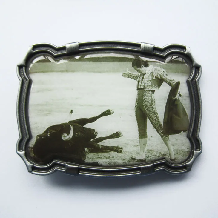 

Retail Distribute Matador Bullfighter Belt Buckle BUCKLE-WT040-2 Free Shipping