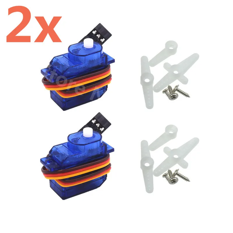 2 шт., SG-50 SG50 5g Mini/Micro Digital Servo 21,5*11,7*25,1 мм для радиоуправляемых летательных аппаратов