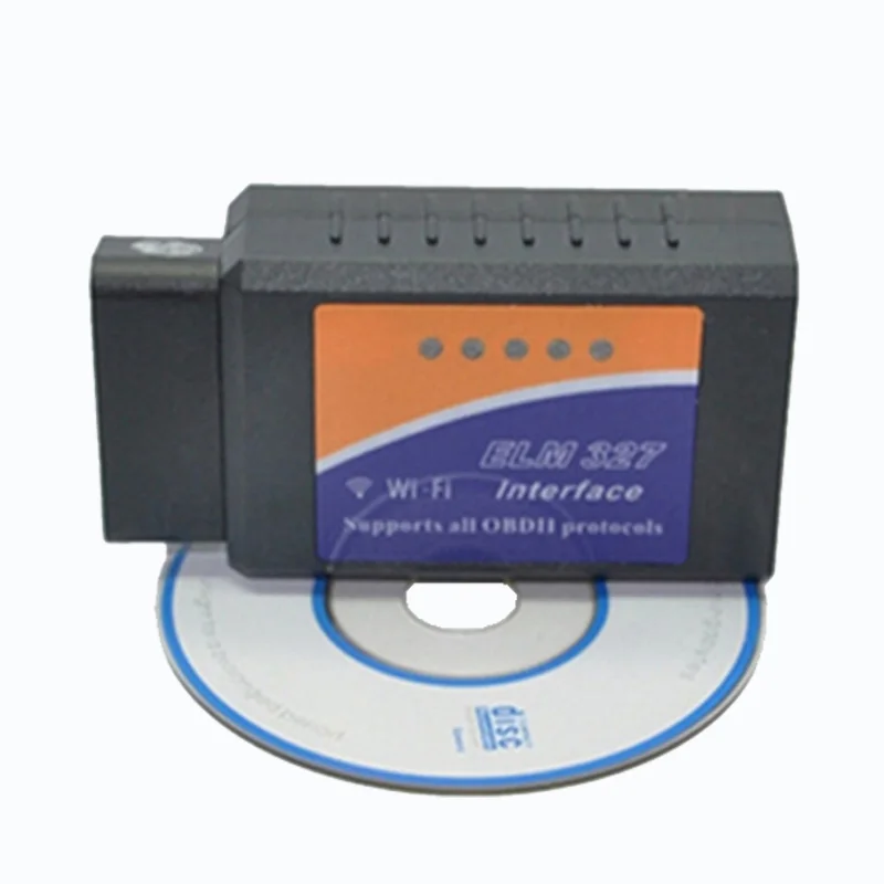 ELM327 OBD2 Wi-Fi OBD II автомобильный диагностический сканер сканирования Высокое качество Авто диагностический инструмент ELM 327 OBDII OBD2