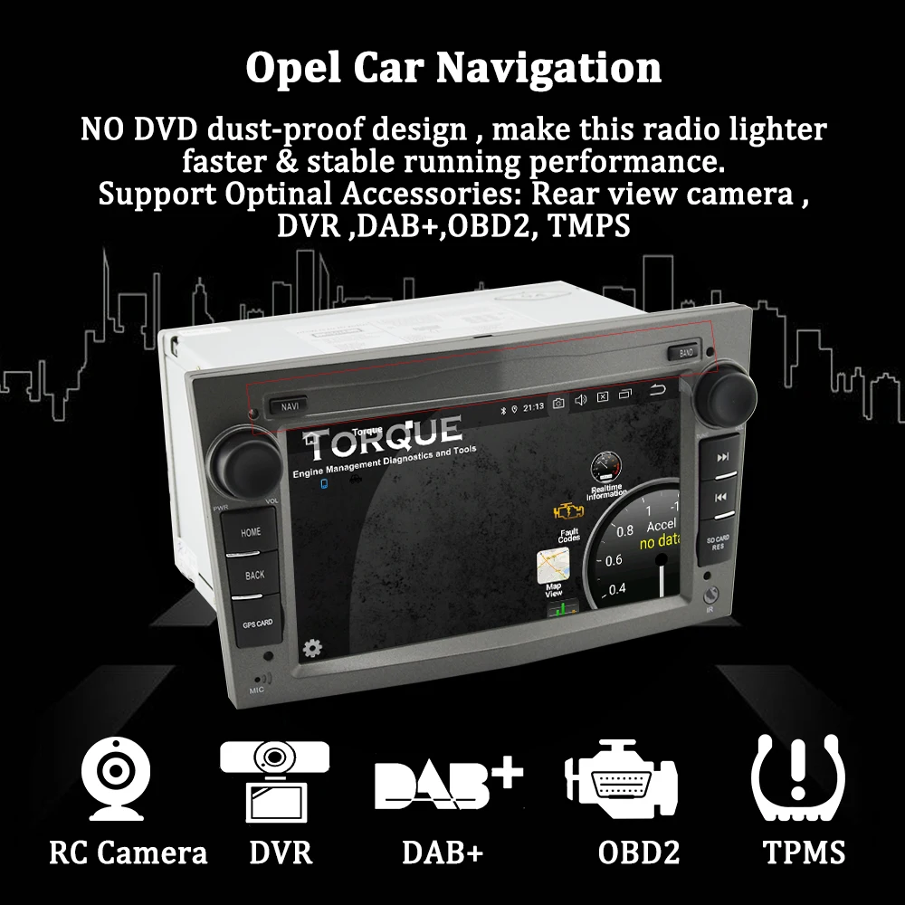 AUTOTOP 2 Din Android 9,0 автомобильный DVD gps для Opel Vauxhall Astra Meriva Vectra Antara Zafira Corsa Agila " gps радио плеер без DVD