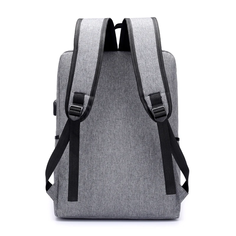 

15 inch Laptop Backpack USB Charging Large Capacity Men Travel Canvas Leisure Backpack Student School Bag for Teenager Mochila