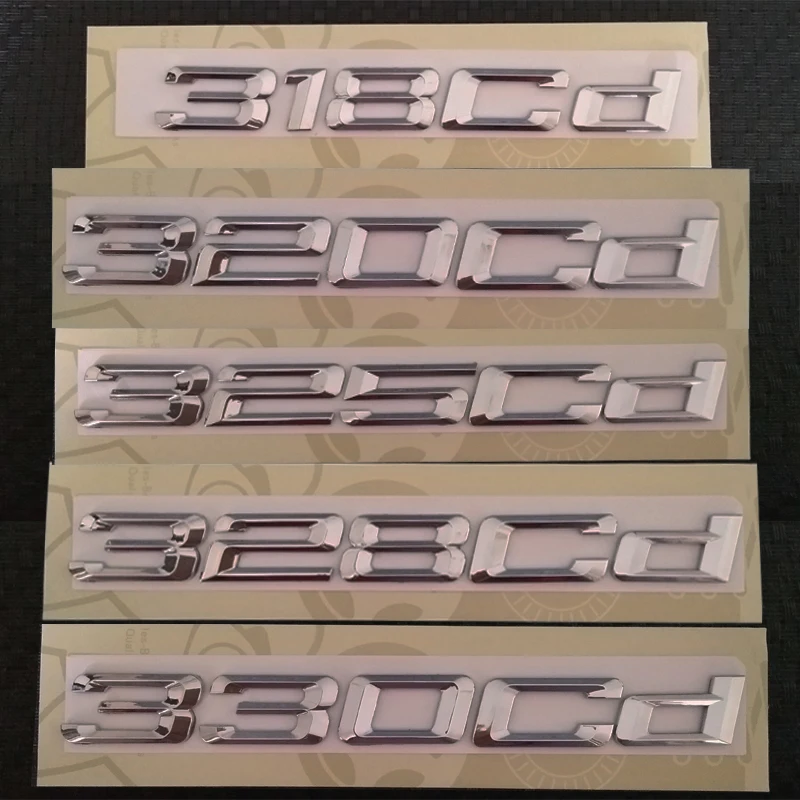 

ABS 318cd 320cd 325cd 328cd 330cd наклейка с эмблемой для автомобиля для bmw 3 серии E46