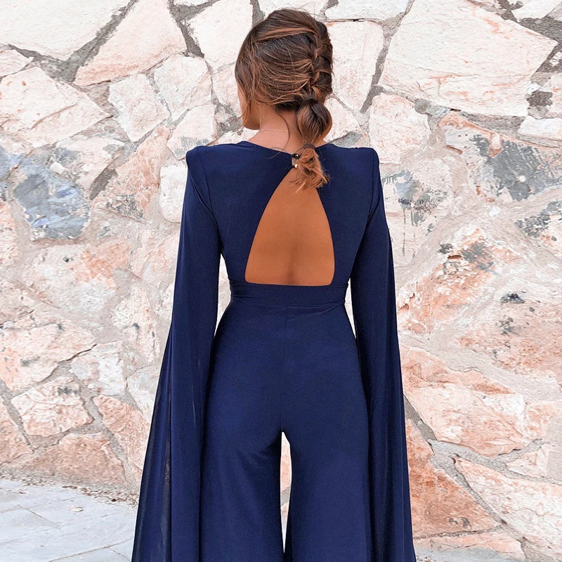 INDRESSME 2019 Новое поступление облегающий однотонный глубокий v-образный вырез без