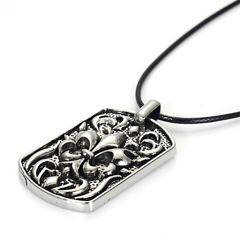 Мужское ожерелье с кулоном Флер де Лис из США оптовая продажа|pendant necklace|necklace menfleur de lis |