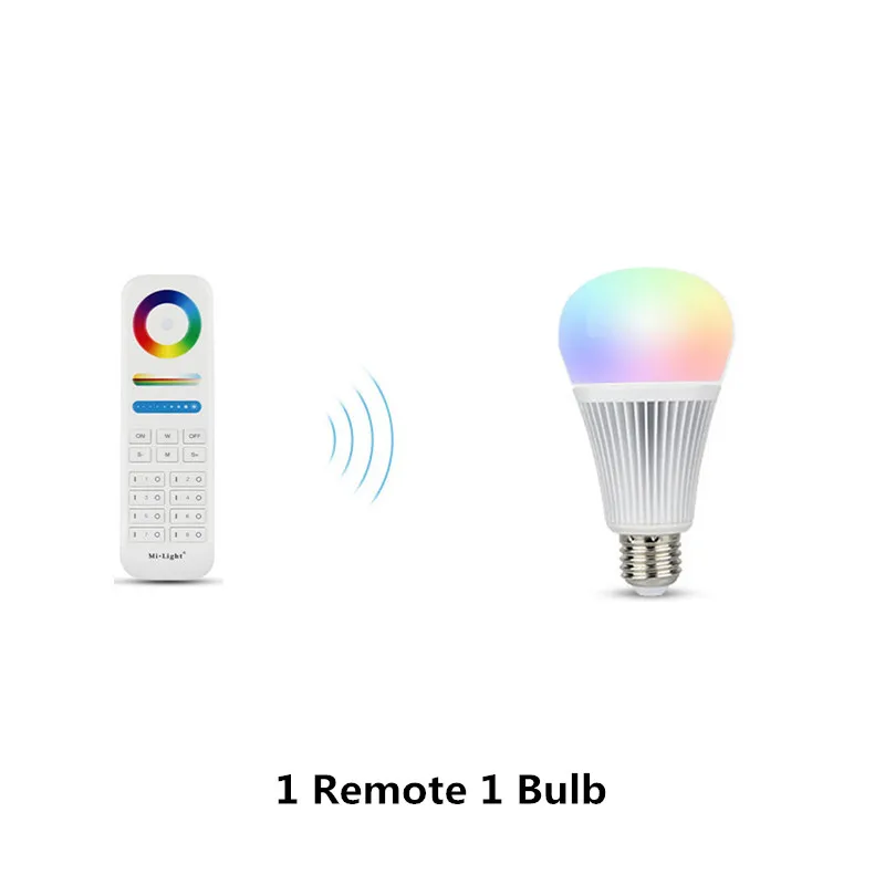 AC86 265V Mi. Светильник 9 Вт RGB + CCT светодиодный светильник лампа FUT012 RF пульт