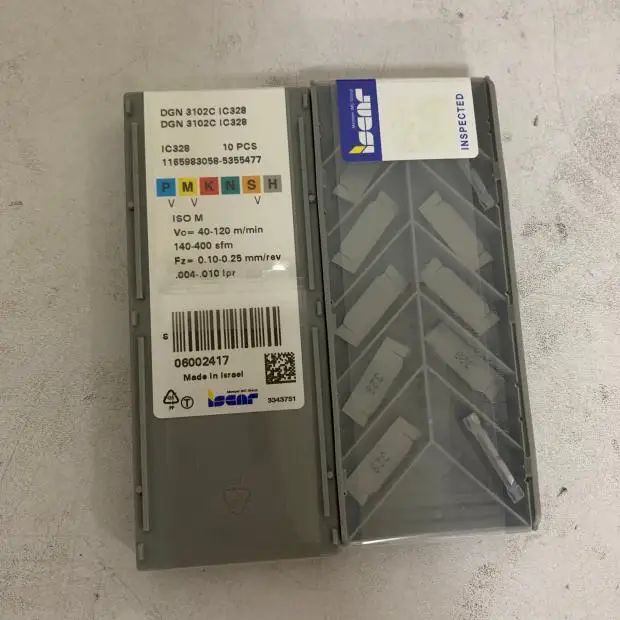 Iscar DGN3102C IC908 карбидная Поворотная вставка ЧПУ канавочный инструмент | Инструменты