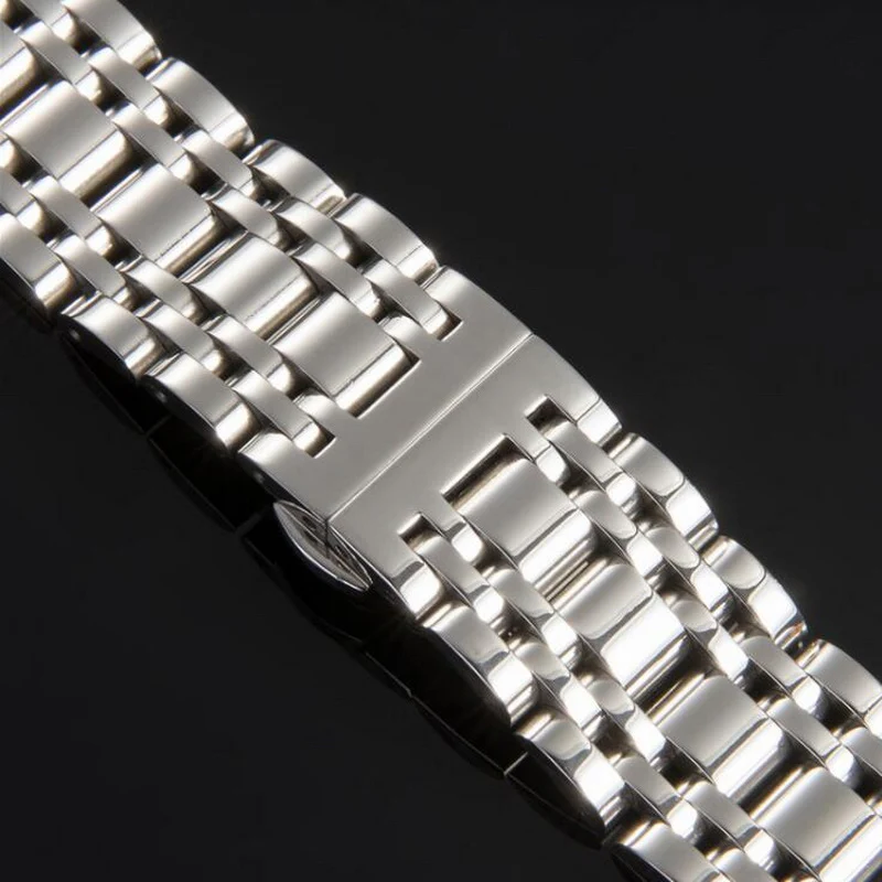 neway Butterfly Lock Stainless Steel Bracelet Strap For Apple Watch Band iwatch Watchband 38mm 42mm | Наручные часы
