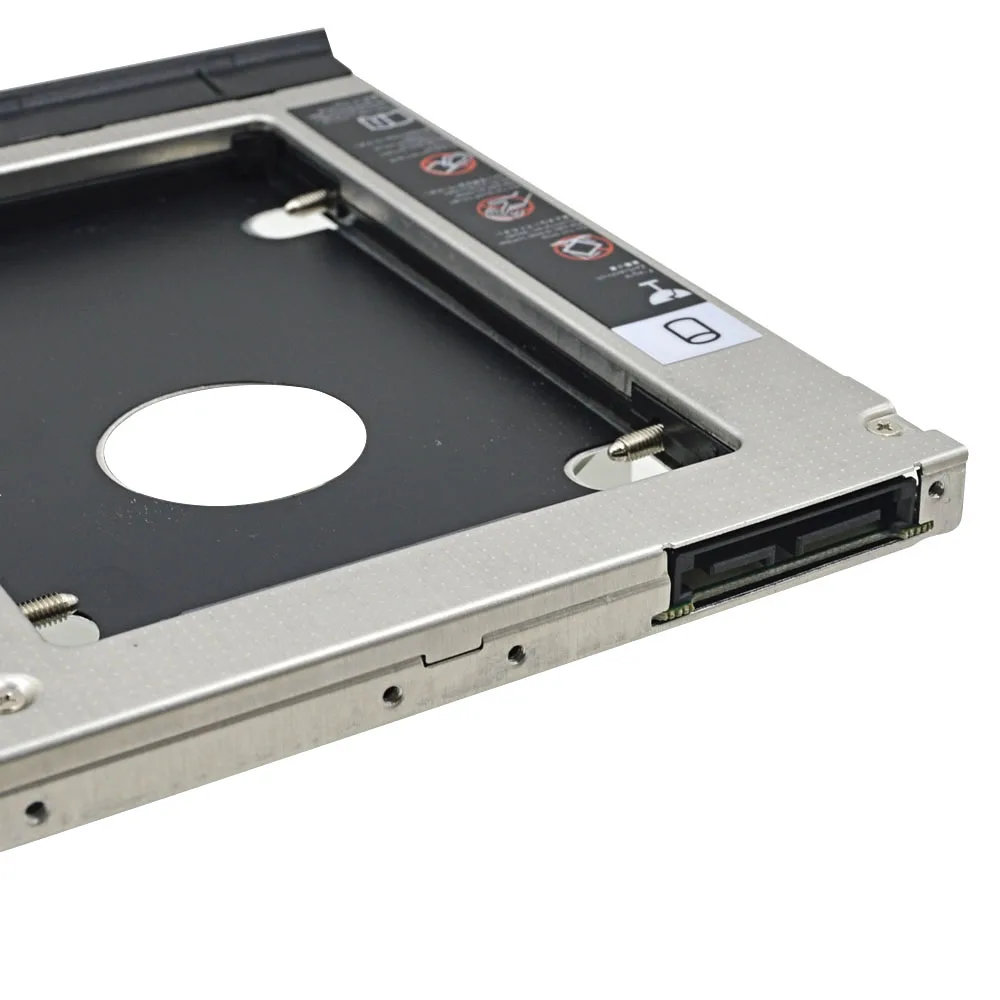 TISHRIC 2nd SSD HDD Sata 9,5 Caddy адаптер Optibay корпус для Dell Latitude Inspiron E6320 E6420 E6520 E6330 E6430 E6530 чехол