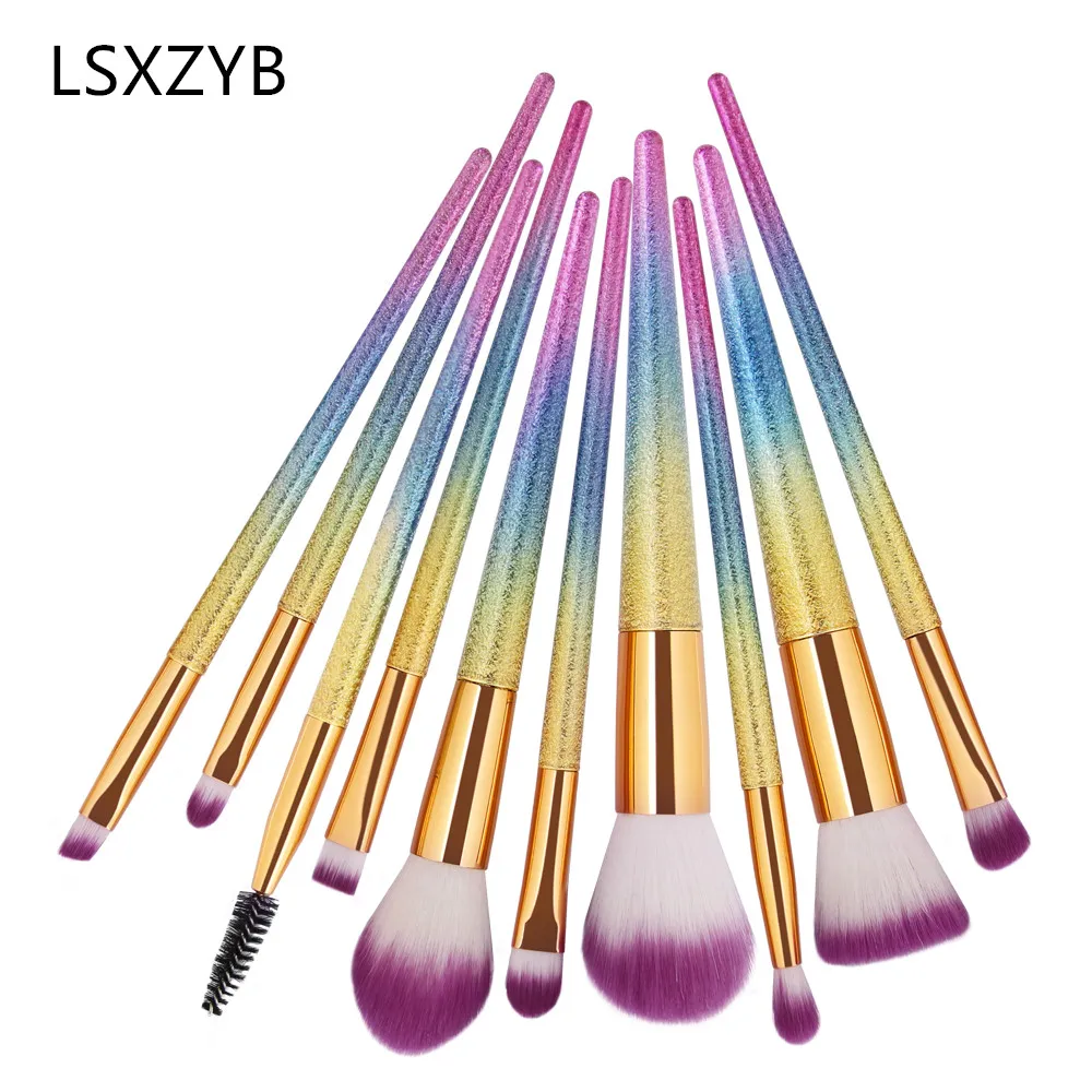 Косметичка и макияж кисти набор идеальная 3D Косметическая кисть Тени для век