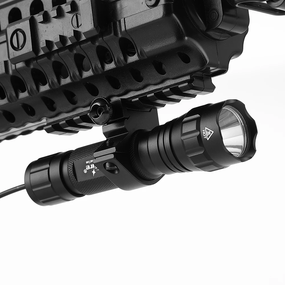 

AloneFire 501Bs XM-L T6 L2 LED Tactical Flashlight 501B Torch Pressure Switch Mount Hunting Rifle Gun Light Lamp