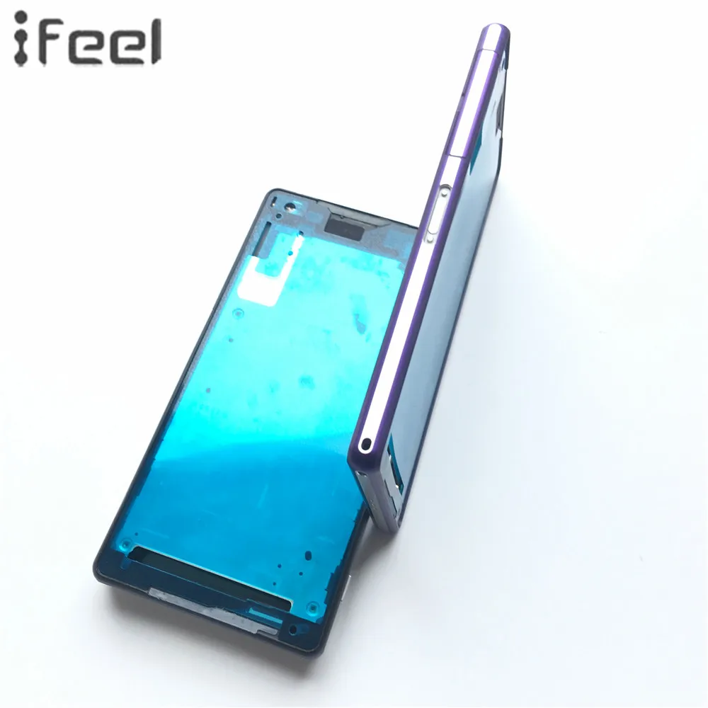 Новый передний средний Рамки ободок пластина шасси Корпус для Sony Xperia Z2 L50W D6503 d6502