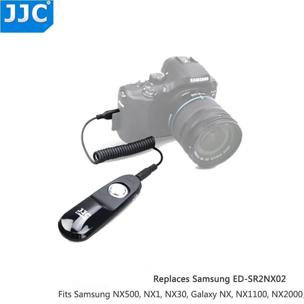 JJC S-NX пульт дистанционного управления спуском фотографического затвора для samsung NX500 NX30 Galaxy NX1 мини NX1100 NX2000 NX200 EK-GN120 NX1000 NX210 как SR2NX02
