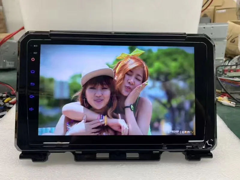 Автомобильный мультимедийный стерео радиоприемник на Android 9 дюймов DVD GPS