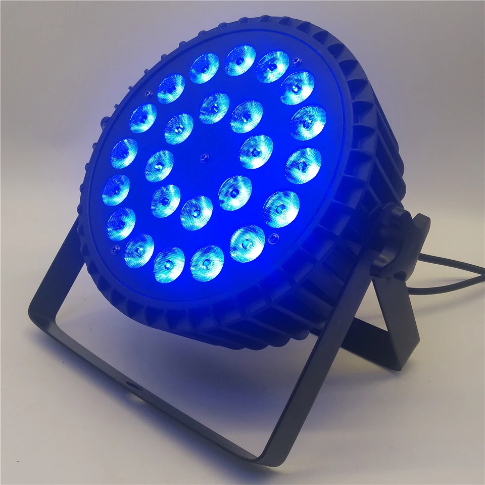 8 комплектов/24x12 Вт RGBW 4 в 1 LED Par свет DMX512 сценический цветная панель KTV бальный бар