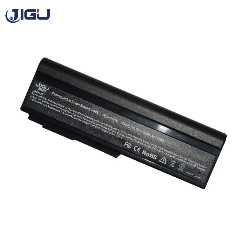 

JIGU Laptop battery For Asus L072051 M50 M50V M50Q M50S M60 M60J N43 N53 X55 X57 X64 G50 G51 G51J G60 L50 VX5 A32-M50 A32-X64