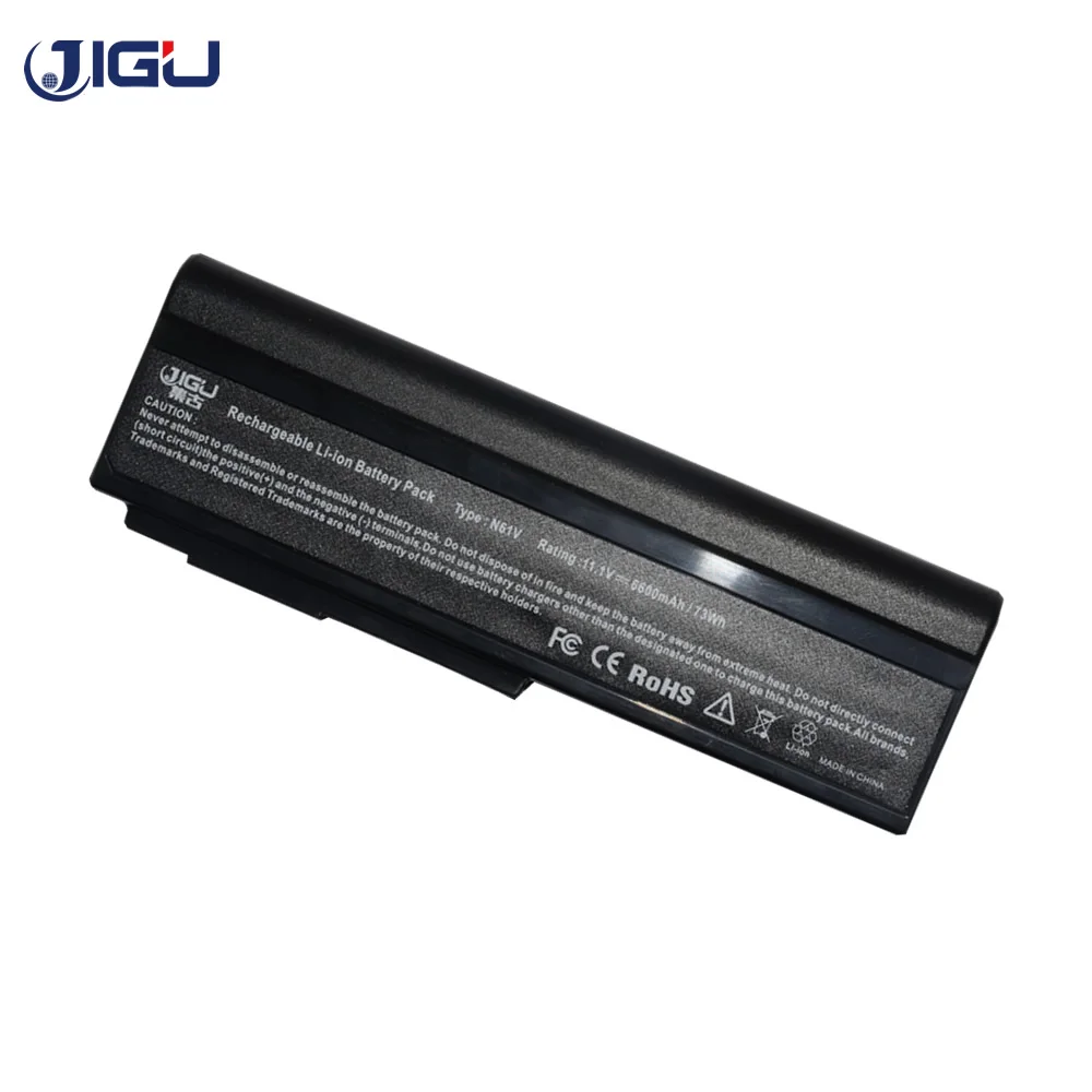 JIGU Аккумулятор для ноутбука ASUS L072051 M50 M50V M50Q M50S M60 M60J N43 N53 X55 X57 X64 G50 G51 G51J G60 L50 VX5 A32