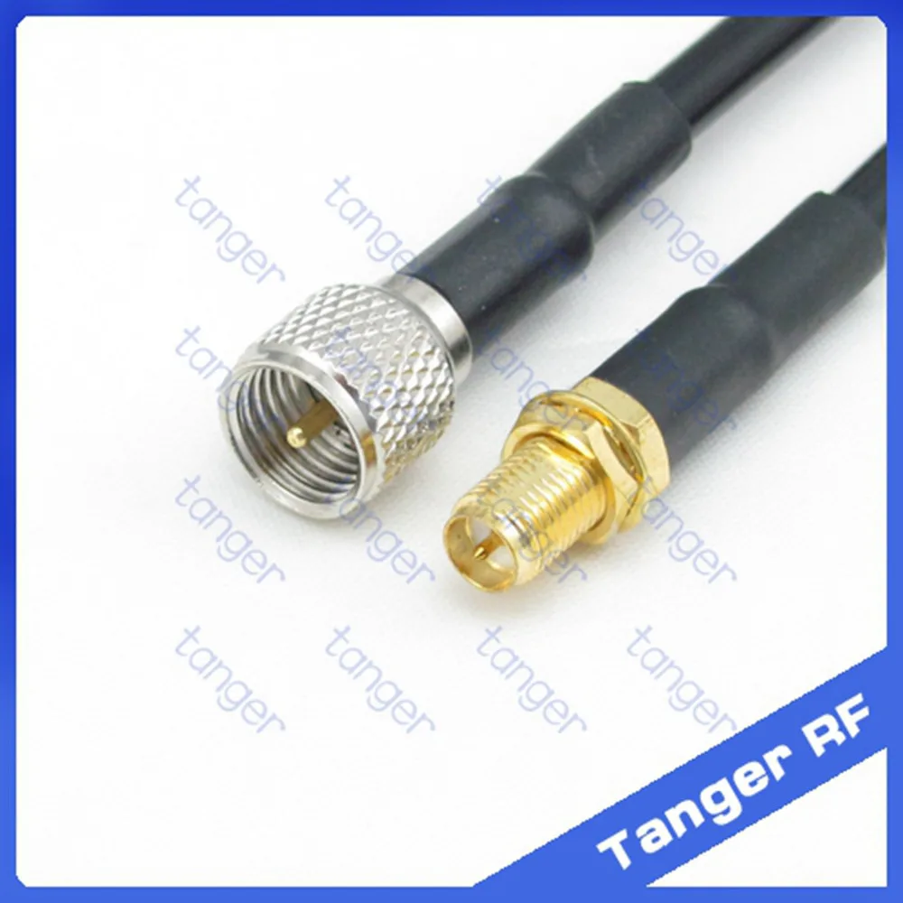 Высококачественный мини UHF штепсельная вилка PL259 SL16 к женскому разъему RF RG58