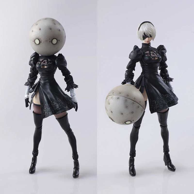 PS4 PC игра NieR:Automata Ferrite YoRHa No. 2 Тип B 2B мультфильм игрушка ПВХ фигурка Модель Кукла
