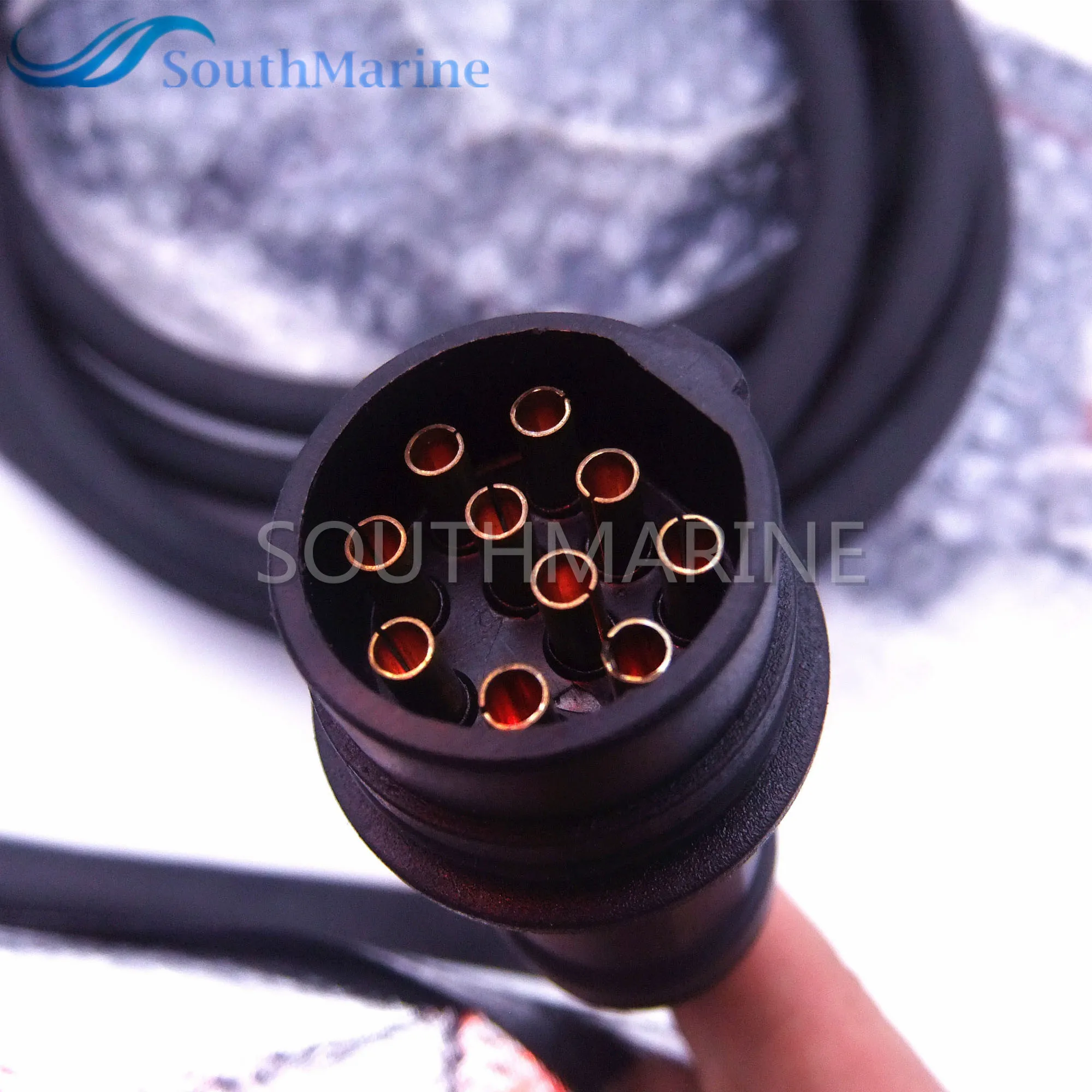 

10 Pins, Remote Control Box 703-48207-1A-10 / 11 For Yamaha Outboard Motors Steering System 703-48205-16-00 Shifter, LEFT HAND