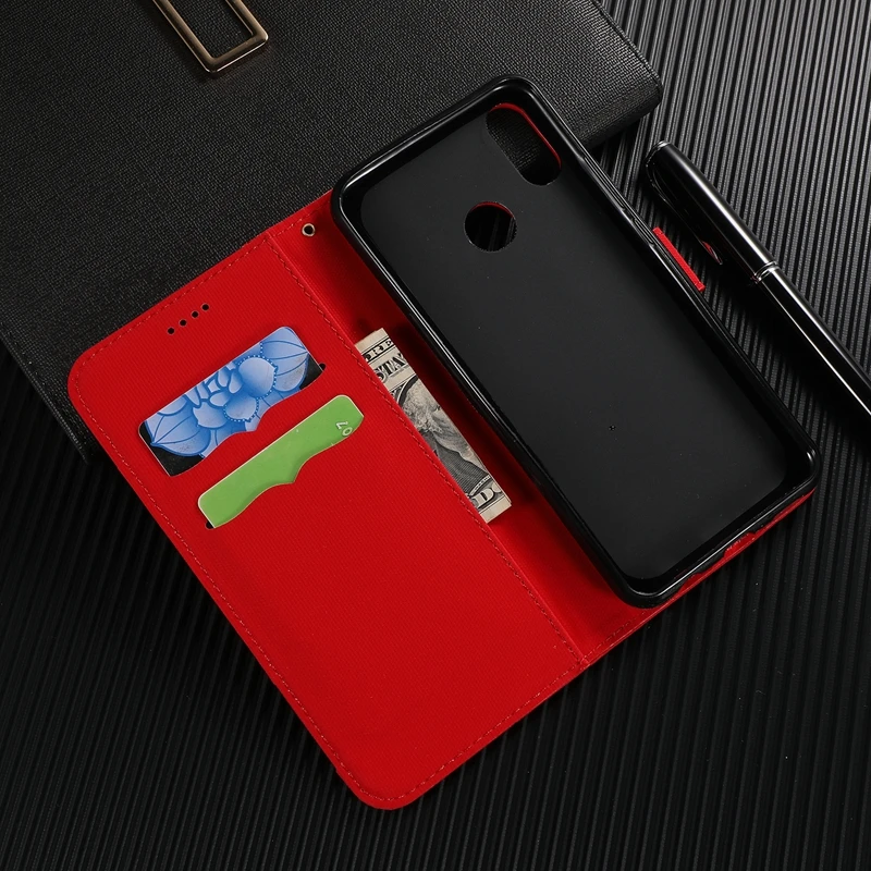 Роскошная вышитая кожаная сумка из ткани для huawei nova 3i чехол телефона деловая