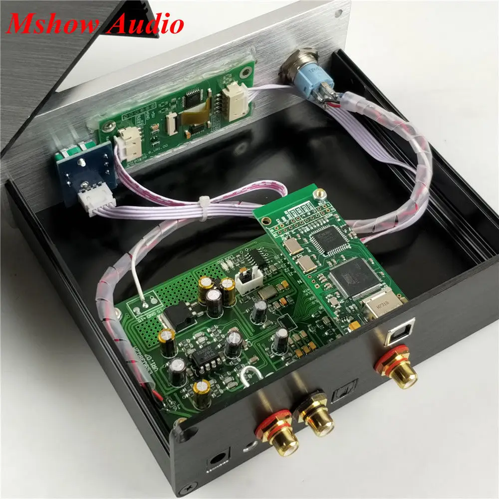 ES9038 ES9038Q2M ЦАП Декодер совета Поддержка IIS DSD DOP 384 кГц с Amanero USB|Усилители мощности| |