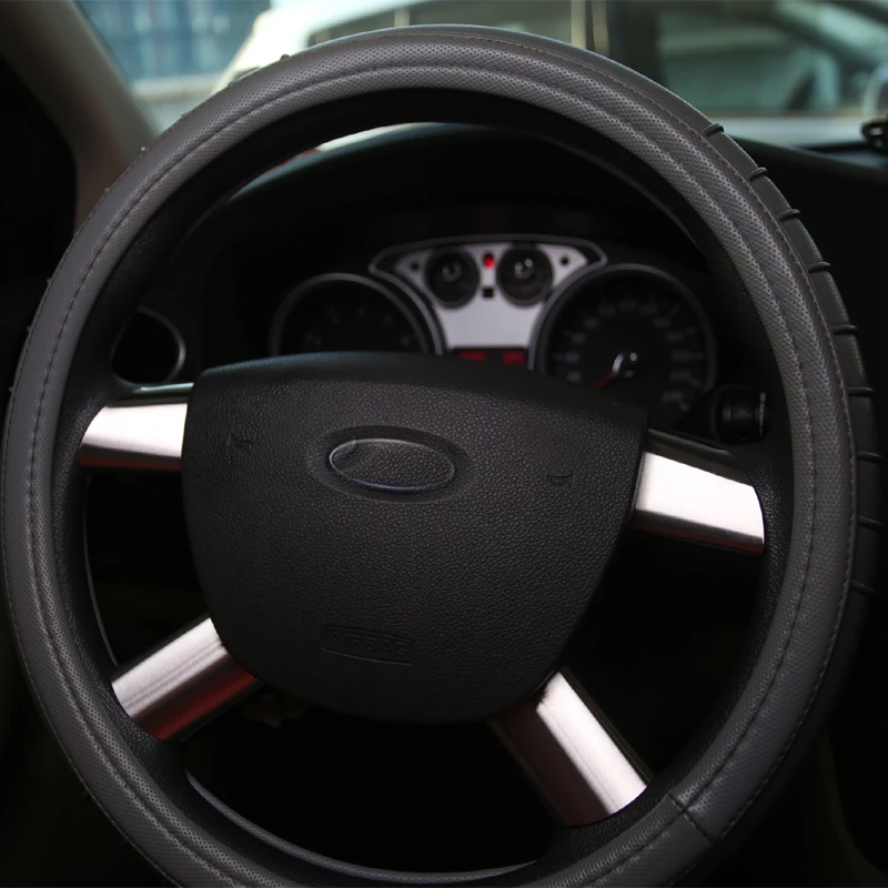 

4 шт., декоративные наклейки на руль автомобиля Ford Focus 2 MK2 2009-2014