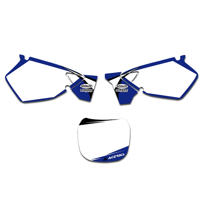 3 м Графика Наклейка наборы для Yamaha YZ125 YZ250 YZ 125 250 1996 1997 1998 1999 2000 2001 аксессуары