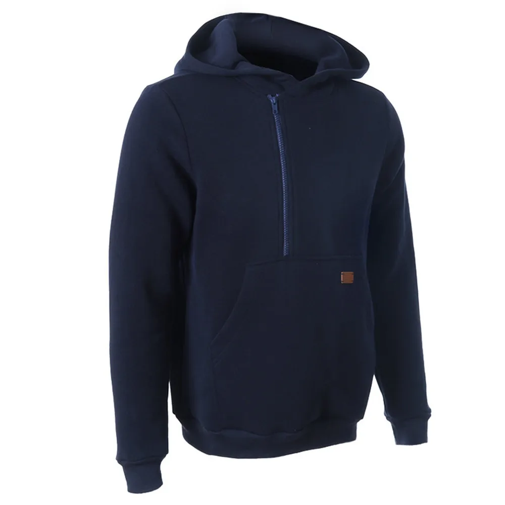 

One Piece Sweatshirt Hoodies Colorful Hombre Navy Blue Coat