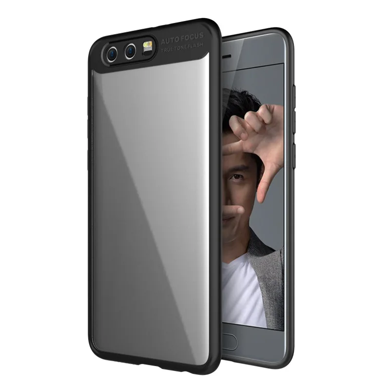 Cheerymoon Мода Полный акриловый прозрачный для Huawei Honor 9 ТПУ силиконовый чехол