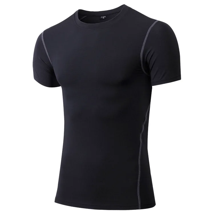 Черный JINXIUSHIRT, мужские колготки, майка для спортзала, быстросохнущая спортивная рубашка без рукавов, мужская спортивная одежда для лета, крутая Мужская одежда для бега - Цвет: Черный