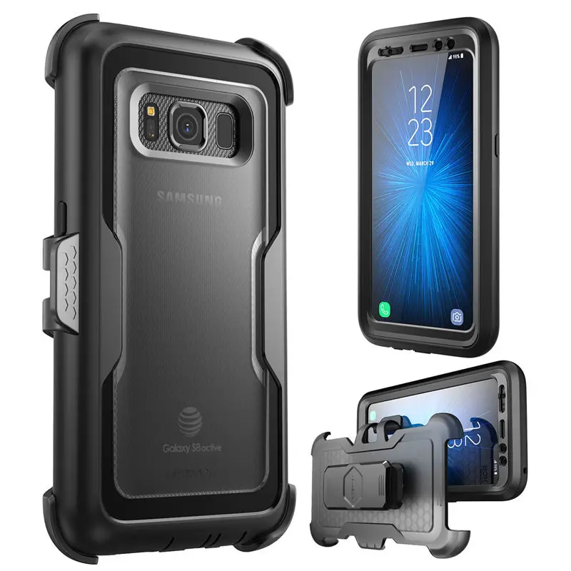 Для Galaxy S8Active Чехол i-Blason Magma сверхмощный ударопрочный бампер Чехол со встроенной защитной пленкой, не подходит для S8/S8