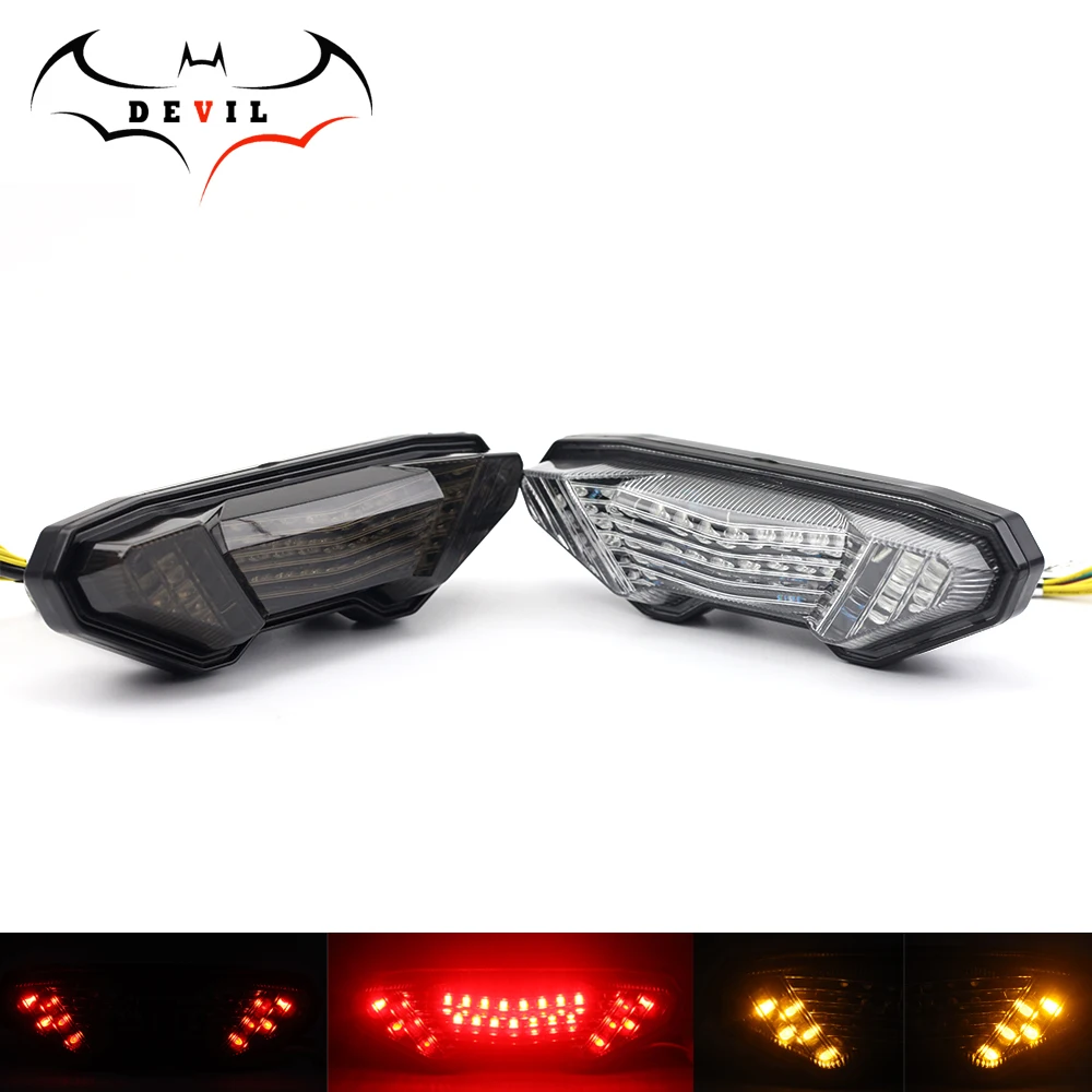 Светодиодный задний фонарь светильник поворотник для YAMAHA MT-09 FZ-09 14-16, FJ-09 MT09 Tracer 900/GT MT10 FZ10 15-19 мотоцикла светильник аксессуары