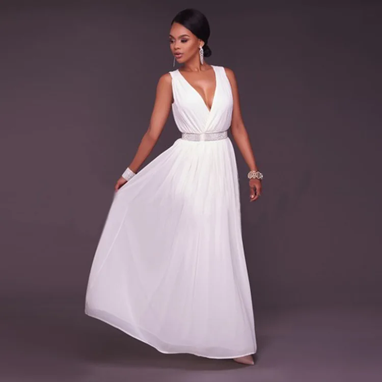 ZTVitality летнее женское длинное платье 2018 новейшее белое шифоновое модное Vestidos