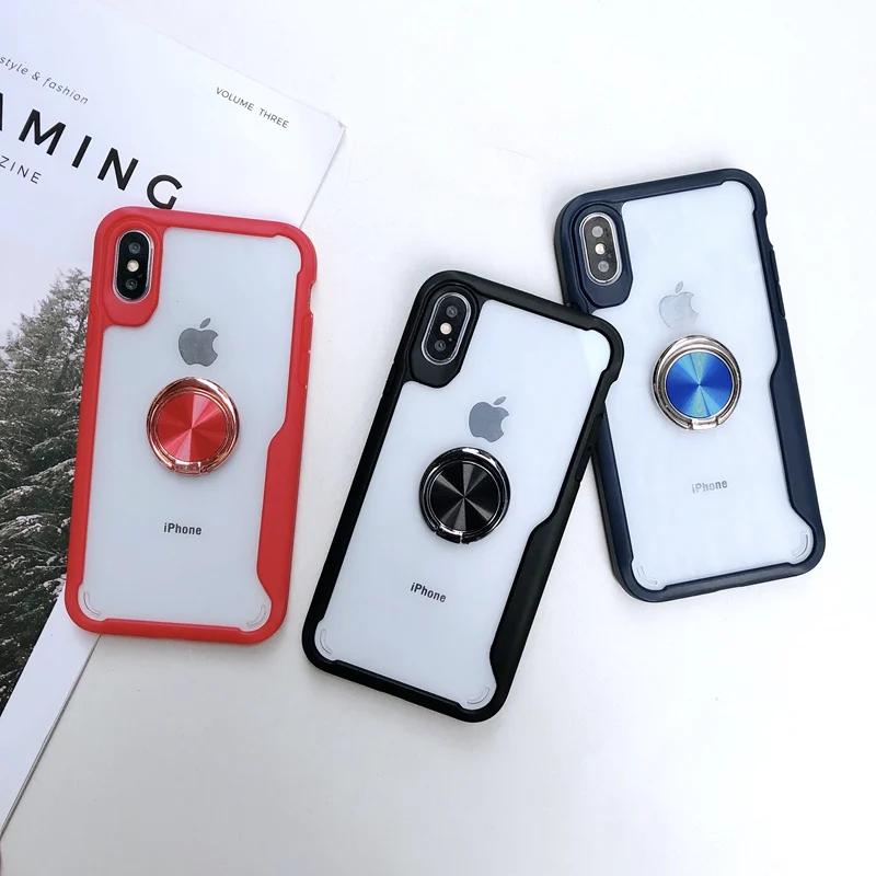 Чехол для iPhone 6s с магнитным держателем пальца чехол 6|Бамперы| |