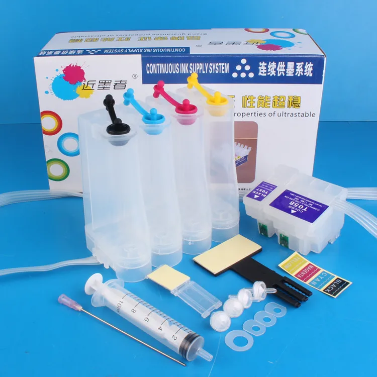 Универсальная мерная система непрерывной подачи чернил набор СНПЧ с полным