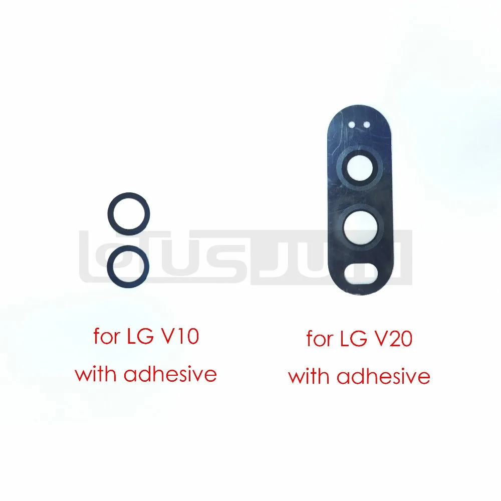 Стеклянный чехол для объектива камеры с клейкой наклейкой LG V10 V20 акриловый ПММА