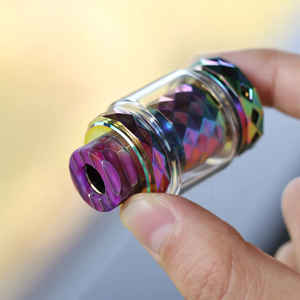 Атомайзер Marvec Priest RTA электронная сигарета 27 мм диаметр 4 0 мл стеклянный резервуар